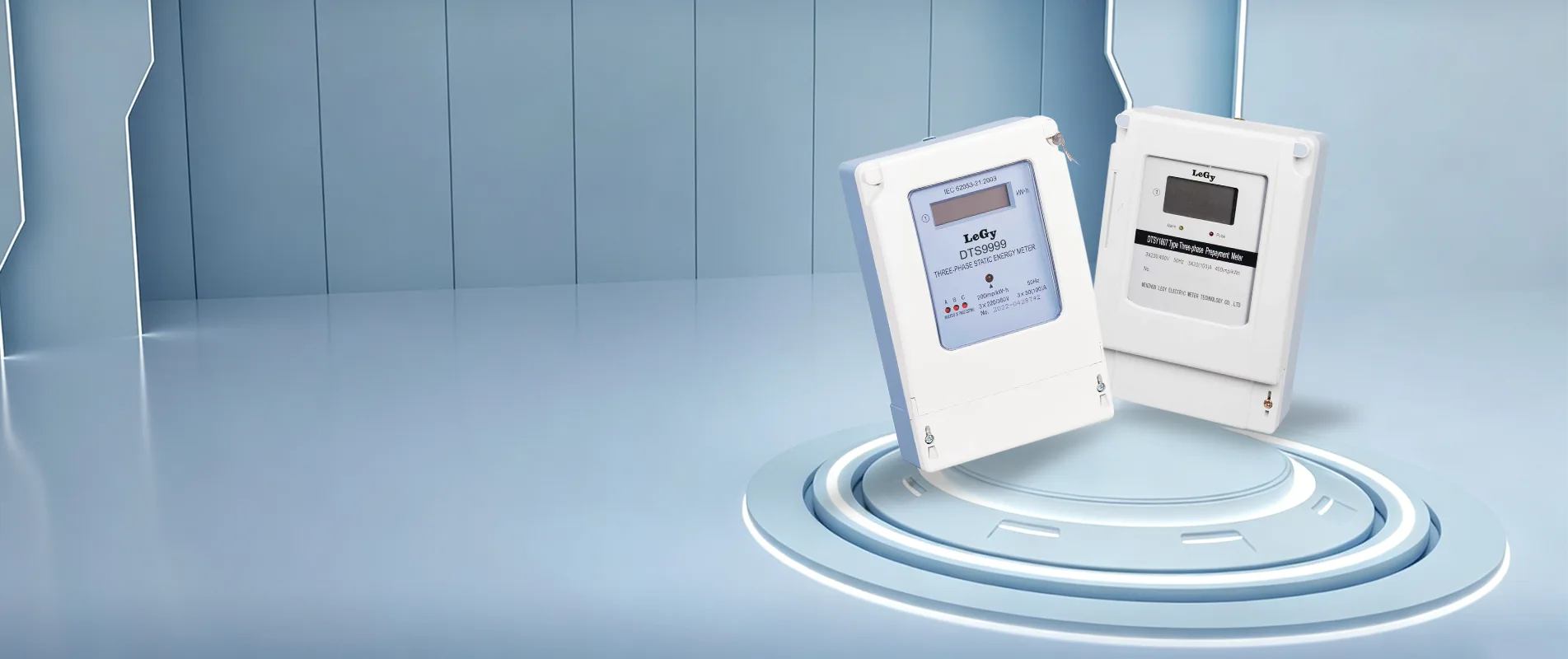 China Fabrikant van enkel- en driefasige energiemeters