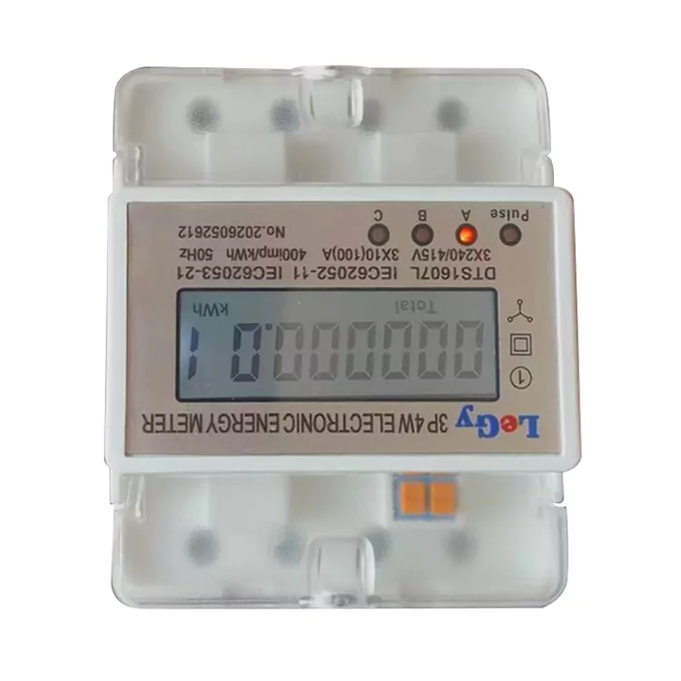 Direct aangesloten DIN-rail energiemeter
