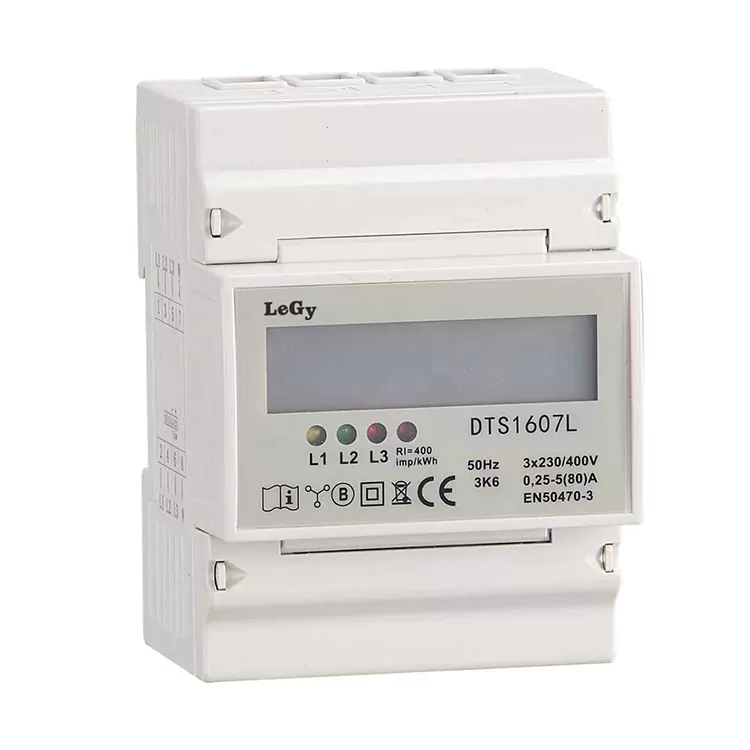 RS485 driefasige DIN-rail slimme energiemeter