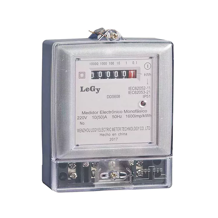 Eenfase RS485 slimme energiemeter